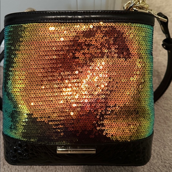 Brahmin Mod mini Amelia multi Shimerda bucket bag - Picture 2 of 4